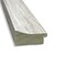 Amanti Art Non-Beveled Wall Mirror, Dove Greywash Narrow Frame